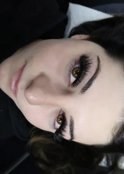 Mega volume lash extensions result