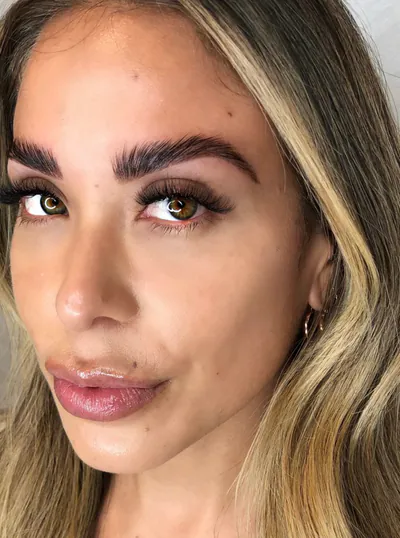 Volume lash extensions result